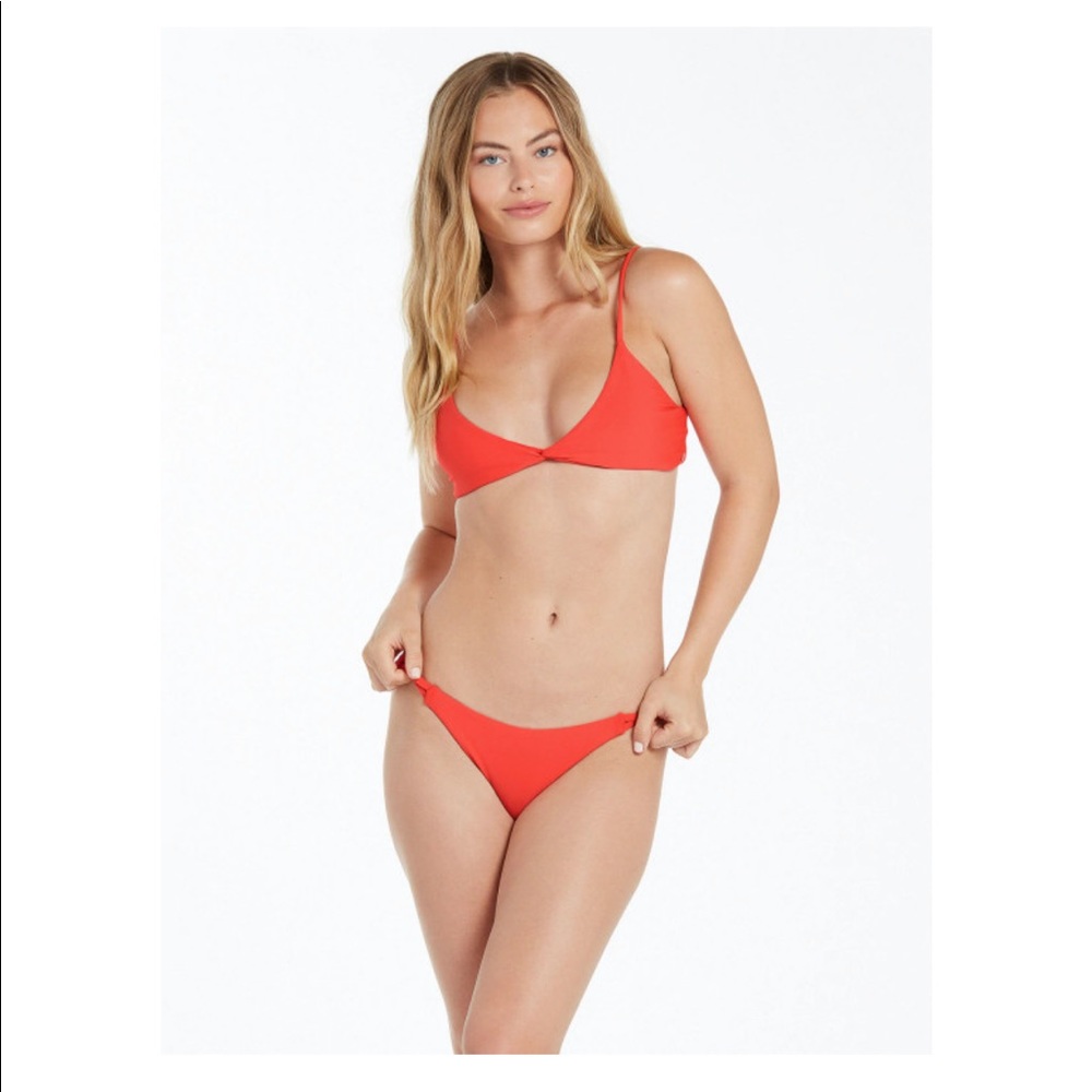 Volcom Red Bikini Set